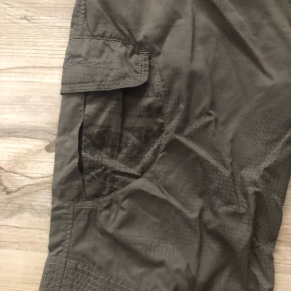 Salomon Women's Cargo Shorts - Dark Olive - Picture 3 of 10